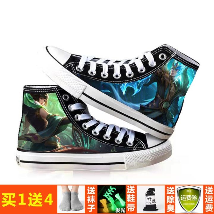 King%20Glory%20High-Top%20Shoes%20Male%20and%20Female%20Student%20Li%20Bai%20Hanxin%20Sun%20Wukong%20Zhizunbao%20Canvas%20Shoes%20Surrounding%20the%20Game%20-%20Image%205