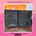 Car Documents Holder Car Paper Bag Document Cover Paper holder for Car and Bike. 