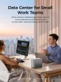 ORICO MetaCube Pro 3.5" Enterprise Storage 5 Bay NAS with Multi-account Usage Double Encryption Data Sharing for 7x24 Hours Work. 