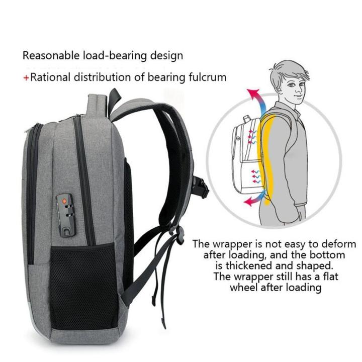 Travel%20Laptop%20Backpack,%20Professional%20Business%20Backpack%20Bag,%20Slim%20Lightweight%20Laptop%20Bag,%20Water%20Resistant%20School%20Rucksack%20for%20Women%20Men,%20Fits%2018%20Inch%20Laptop%20and%20Notebook-Grey%20-%20Image%207
