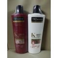 Tresemme Keratin Smooth Molecular Keratin Complex Shampoo + conditioner 400 ml (UAE). 