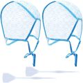 Reusable Hair Coloring Highlighting Cap with Hook. 