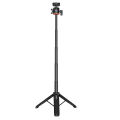 VRIG TP-06 Camera Tripod Stand, Mini Tabletop Selfie Stick Tripod with Cold Shoe, Travel Tripod for iPhone 12 Canon G7X Mark III Sony ZV-1 RX100 VII A6600 Vlogging Filmmaking. 