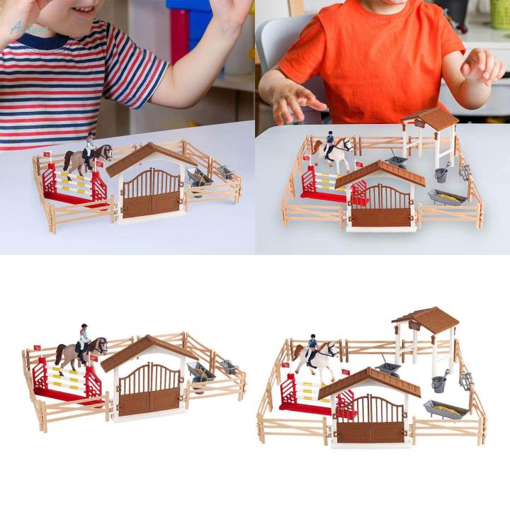 Horse%20Stable%20Playset%20Horse%20Clubs%20with%20Horseman%20Horses%20Toy%20for%203%204%205%206%207%20Year%20Old%20-%20Image%208