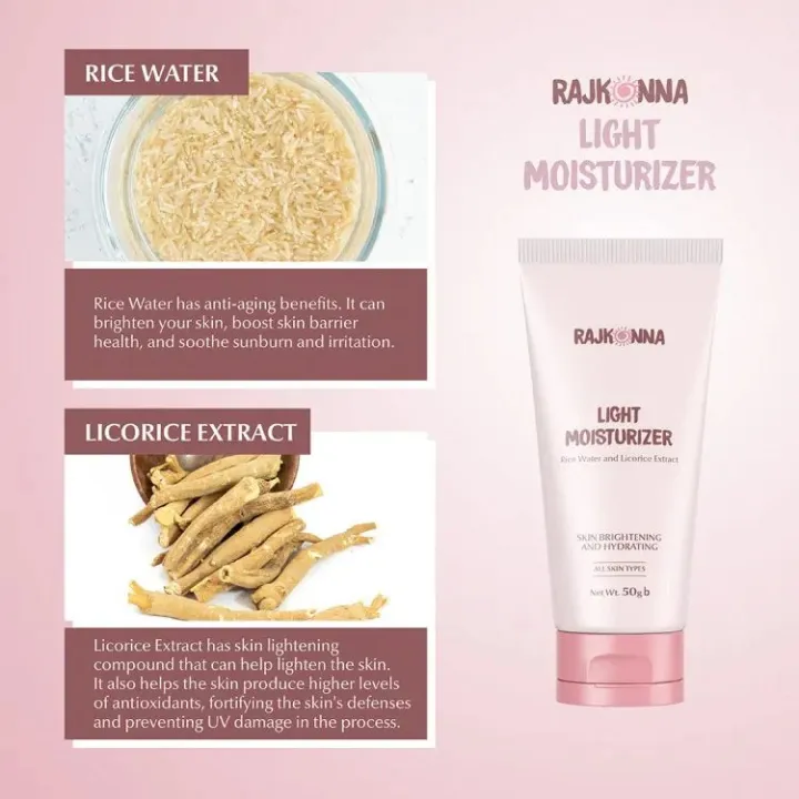Rajkonna%20Light%20Moisturizer%20With%20Rice%20Water%20And%20Licorice%20Extract(50gm)%20-%20Image%202
