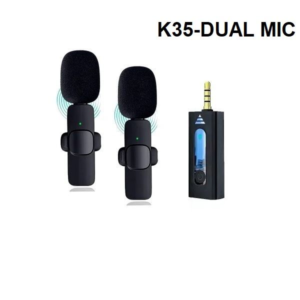 K35%20Dual%20Wireless%20Microphone%203.5mm%20Supported%20for%20Camera,%20Sound%20card,%20Smartphone%20Dual%20Mic%20and%20single%20receiver%20-%20Image%205