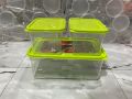 Plastic Easy Standard Box Set 2700ml, (830 X 2)= 3pcs Set. 