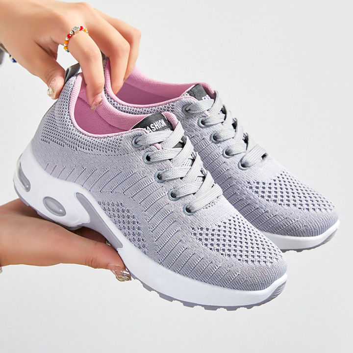 Sneakers%20spring%20and%20autumn%20new%20foreign%20trade%20women's%20shoes%20front%20lace-up%20comfortable%20air%20cushion%20running%20shoes%20factory%20direct%20cross-border%20shoes%20-%20Image%202