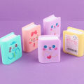 Kawaii Mini Portable Cute Pencil Sharpener Mini Sketch Pencil Eraser Set Cute Cartoon Multifunctional Stationery Study Supplies.
