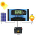 KOGEEK 30A/40A/50A/60A/100A MPPT Solar Charge Controller Dual USB LCD Display Auto Solar Cell Panel Charger Regulator. 