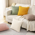 GC 2pcs Corduroy Pillowcases Solid Color Decorative Throw Pillow Covers Cushion For Living Room Couch Bed Sofa 18x18inch. 
