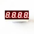 Durable 12 Pin 4 Bit Common Cathode Plastic, Metal Black Digital Tube Red LED Display 7 Segment Display Electronic Driver Board. 
