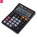 Deli M01320 Desk Calculator - 12 Digit - Black.