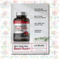 Horbaach Nitric Oxide Beet Root and Precursor with Nitrates, 180 Capsules. 