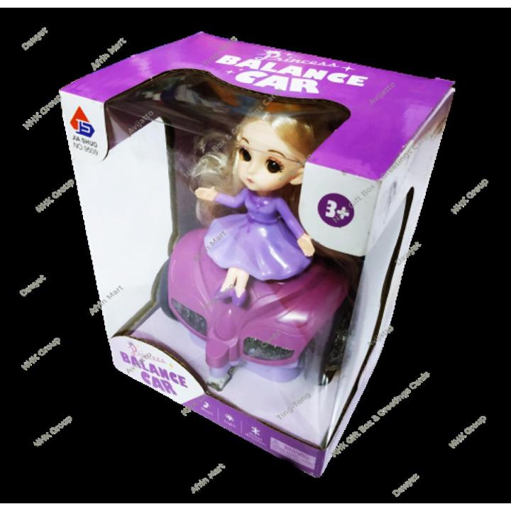Princess Balance Music & 3D Lighting System Toy Car