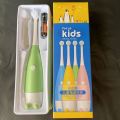 Electric Gift Box Cartoon Soft Hair Toothguard Gingival Cleaning Ultrasonic Waterproof Children's Toothbrush. 