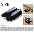 Chinese Traditional Shoes Breathable Comfortable Anti Slip Tai Shoes 45. 