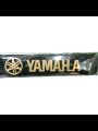 Yamaha Front Plastic Name Plate For Bike Golden Colour.