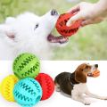 Toy for Indoor Pets, Pet Dog Toy Interactive Rubber Balls for Small Large Dogs Puppy Cat Chewing Toys Pet Teeth Cleaning Indestructible Dog Food Ball pet accessories. 