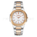 2023 ROSRA Men's Business Luxury Steel Band Watch Square Dial Quartz Watch Casual Rose Gold Gift Watch. 