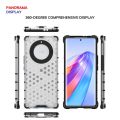 lthmy for Honor X9A 5G cover Shockproof Transparent Hard Case Full Protection Back Cover Honeycomb Casing. 