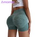 Amamia Women Gym Shorts Stretchy Jogging Lady Yoga Shorts. 