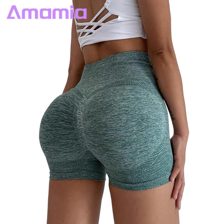 Amamia%20Women%20Gym%20Shorts%20Stretchy%20Jogging%20Lady%20Yoga%20Shorts%20-%20Image%202