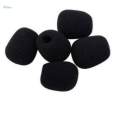 5x Wireless Microphone Windscreen Soft Windshield Foam Sponge Mic Cover 45x12mm. 