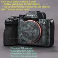 For Sony A7M4 A7IV Decal Skin Camera Sticker Vinyl Wrap Anti-Scratch Protective Film A7 Mark 4 IV M4 Mark4 MarkIV Alpha 7M4 7IV. 