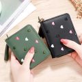 2023 Women Small Wallet Ladies Mini Tassel Wallet Cute Girl Short Zipper Lovely Pu Leather Coin Purse Female Hand Wallet Cartera.