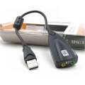 High Quality 5HV2 USB 2.0 Virtual 7.1 Channel Audio External Sound Card.