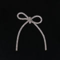 Rhinestone Bowknot Brooches Blazer Diamond-encrusted Butterfly Knot Pin Brooch WANNA. 