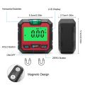 Mini Digital Protractor Inclinometer Electronic Goniometer Red.