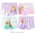 Girls' Underwear Pure Cotton Boxer Children's Triangle Big Children12Year-Old Cotton without ClipPPBaby Little Girl Princess Shorts. 