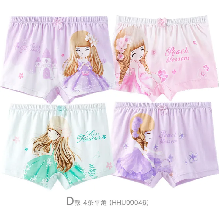 Girls'%20Underwear%20Pure%20Cotton%20Boxer%20Children's%20Triangle%20Big%20Children12Year-Old%20Cotton%20without%20ClipPPBaby%20Little%20Girl%20Princess%20Shorts%20-%20Image%205