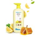Mamaearth Vitamin C Daily Glow Body Lotion For Skin Brightening with Vitamin C & Honey 400ml | Nourishes Dry Skin | 48 H Moisturization | 100% Natural Butter | Non-Greasy Smooth Skin | All Skin Types.