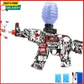Electric Gel Ball Blaster AEG AKM-47 for Outdoor Activities-Fighting Shooting Team Game,Full Auto Splatter Ball Blasters with Water Bead Rechargeable Battery Powered.