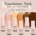 full coverage stick foundation silky smooth waterproof sweat proof. 