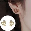 Fashion Irregular Heart Clip Earrings For Women Girls Silicone Earring Without Piercing Jewelry Gift. 