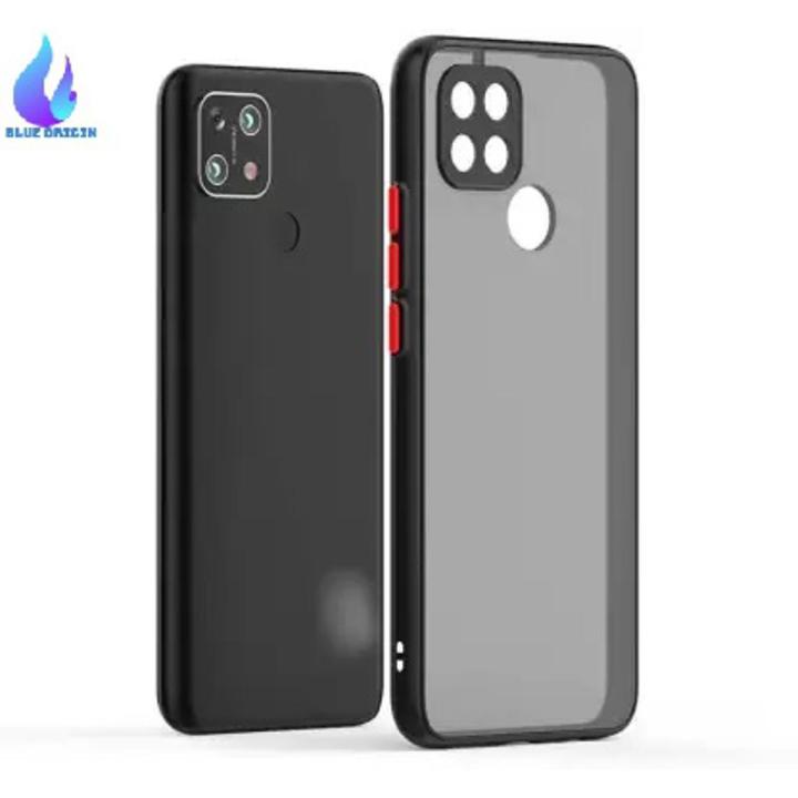 Realme Narzo 30A Luxury Shockproof Frosted Transparent Matte