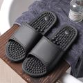 Sole massage plastic slippers for men in summer indoor, bathroom, shower, non slip household, summer men's cool slippers.