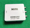 HDMI to AV Converter 1080p for High Defination Picture Quality. 