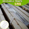 HIVE BEETLE REUSABLE TRAPS x 5 BEEKEEPING APIARY For Protects Bee Hives.