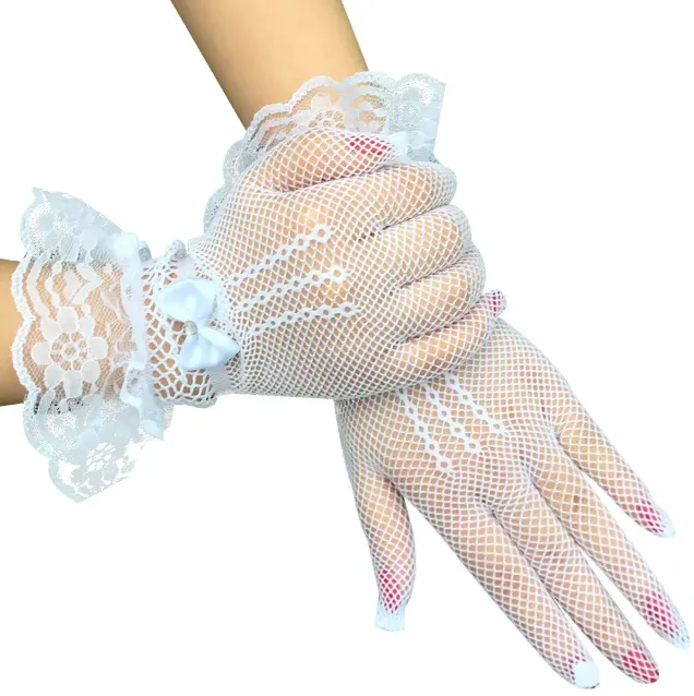 Full%20Finger%20Bow%20Lace%20Net%20Hand%20Gloves%20For%20Women's%20-%20Stylish%20Bow%20Lace%20Net%20Hand%20Gloves%20For%20Girl's%20&%20Women's%20-%20Image%203