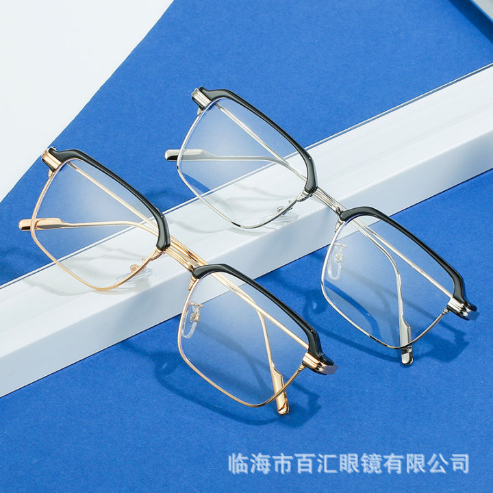 New%20Metal%20Anti-Blue%20Light%20Glasses%20Personalized%20Eyebrow%20Myopia%20Glasses%20Frame%20Men's%20Fashion%20Trendy%20Sunglasses%2021102%20-%20Image%202
