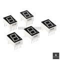 2Pcs 0.56 Inch Single Digit 7-Segment LED Display | Common Anode | Red Numeric Module for Arduino & DIY Projects. 