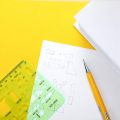 6 Pieces Plastic Measuring Templates Building Formwork Stencils Geometric Drawing Rulers for Office and School,Green(null).. 