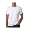 Premium quality full white T-shirt for men. 