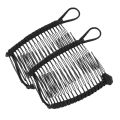 Vintage Banana Hair Clip Elastic Hair Comb Professional Women Hair Styling Tools Hair Comb. 