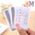 5 pcs Fashion Simple PVC Waterproof Transparent Scrub Card Cover Cardholder Case Protect Credit ID Bank Card Holder Case.
